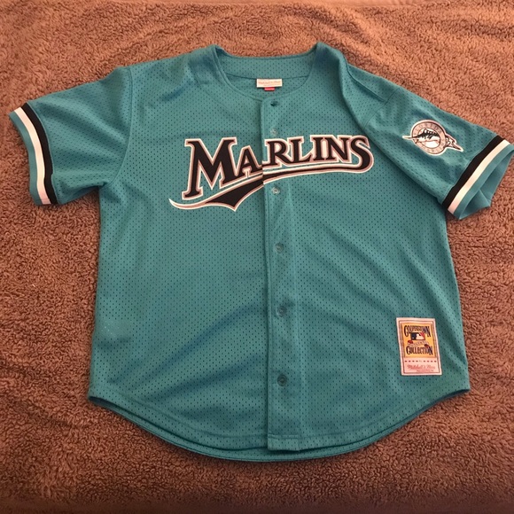 florida marlins mitchell and ness jersey